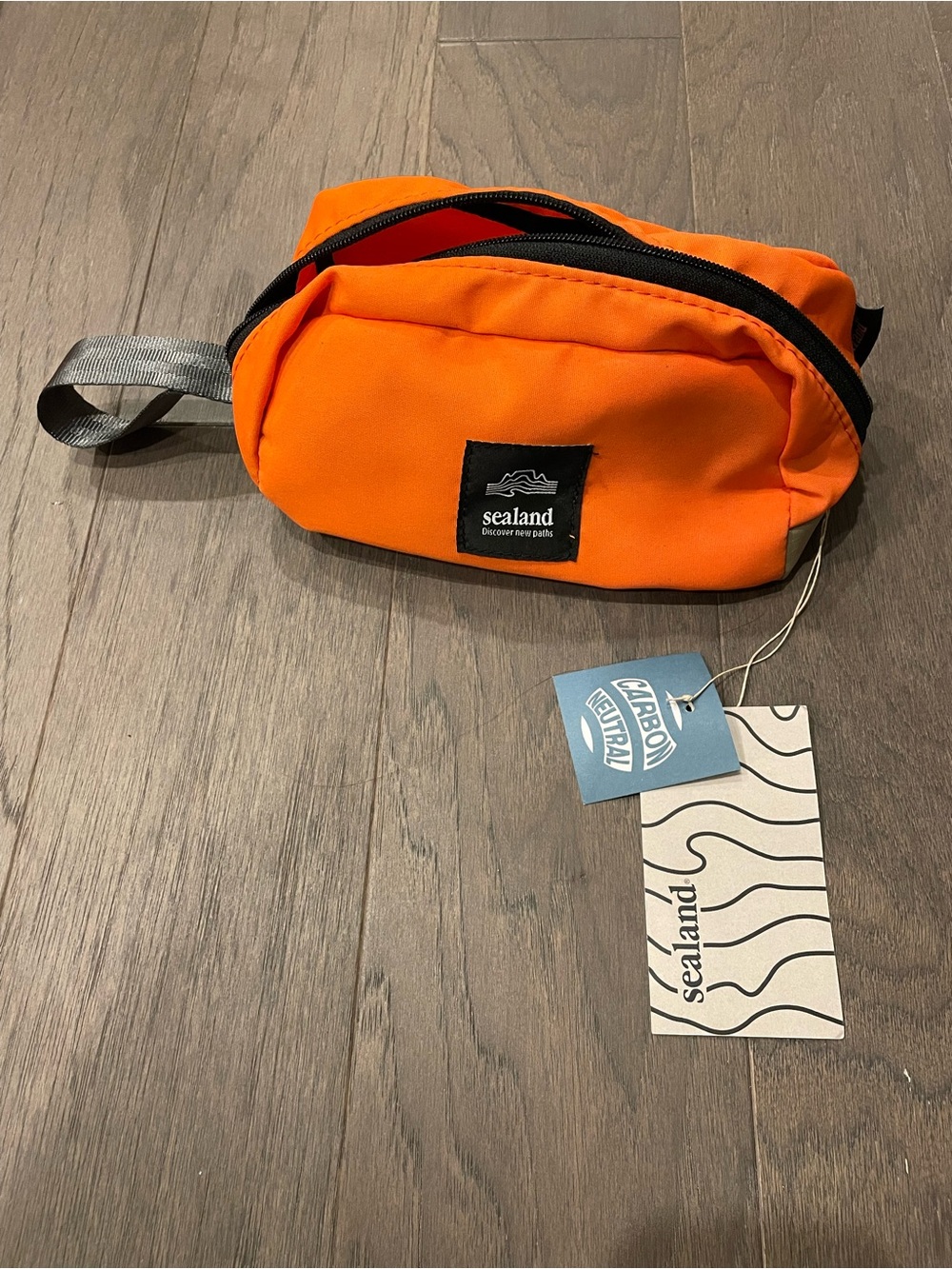 Sealand Orange Toiletry Bag